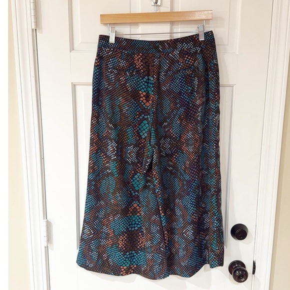 Anthropologie The Essential Culotte Brick Red Size 4 - Picture 2 of 9